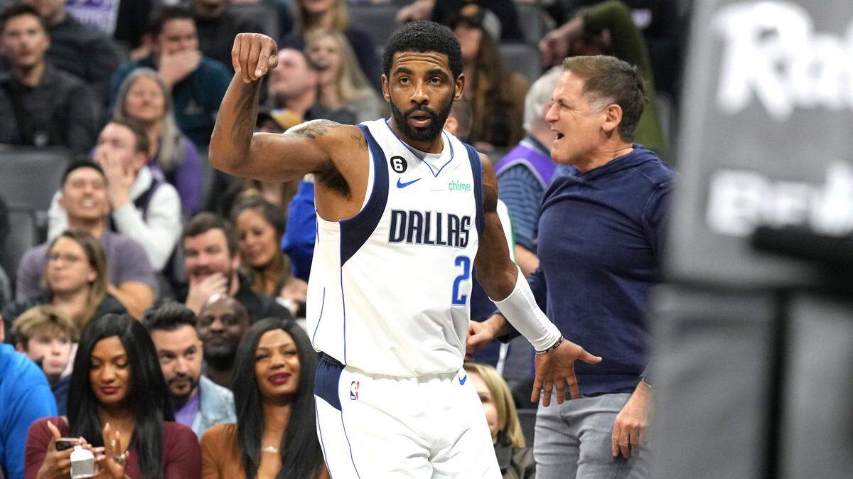 Kyrie Irving is a free agent for Mark Cuban’s Dallas Mavericks, who have the 10th pick in the 2023 NBA Draft.