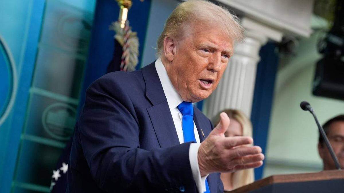 President Donald Trump on Wednesday, July 2, 2025, announcing a trade deal with Vietnam.