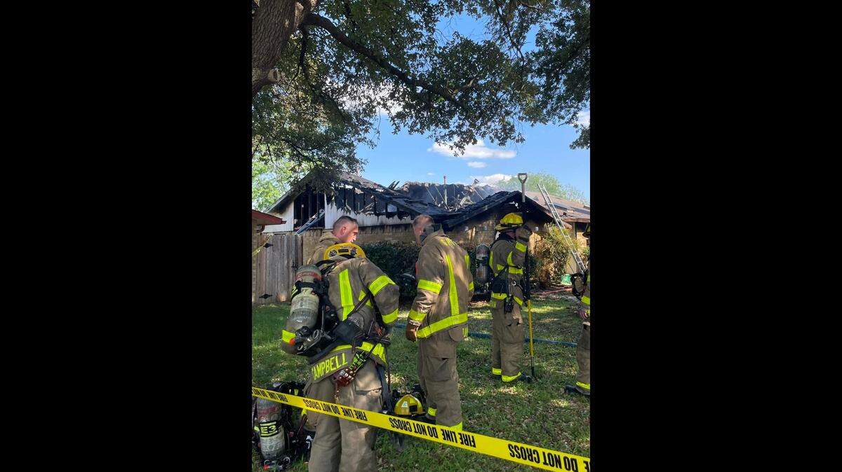 One person was taken to a hospital after a house was damaged in a fire in Grand Prairie on April 8, according to the Grand Prairie Fire Department, 