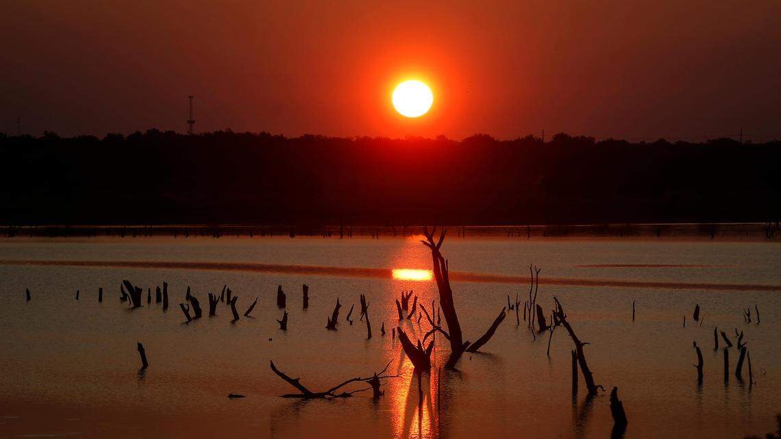 Lake Benbrook is one of the reservoirs that supplies water for Fort Worth. Without more rain, restrictions could be in place this fall.