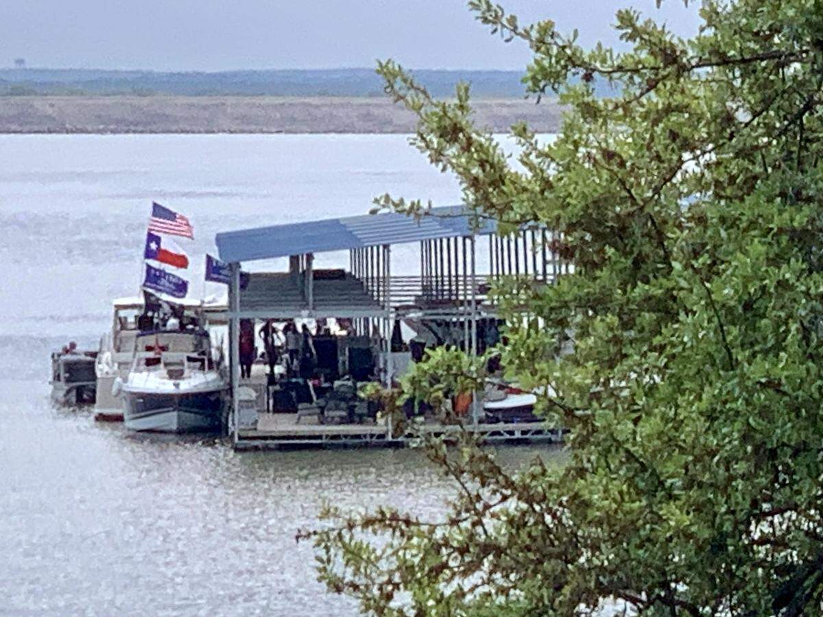 A concert April 18 at Lake Country Marina was billed as a “social distancing” event.