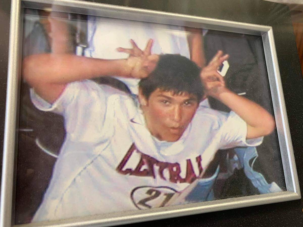 Kyle Fritz poses for a photo.