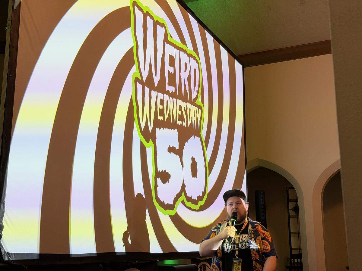 Greg TeGantvoort at Weird Wednesday 50 at Southside Preservation Hall on Wednesday, Jan. 7, 2026.
