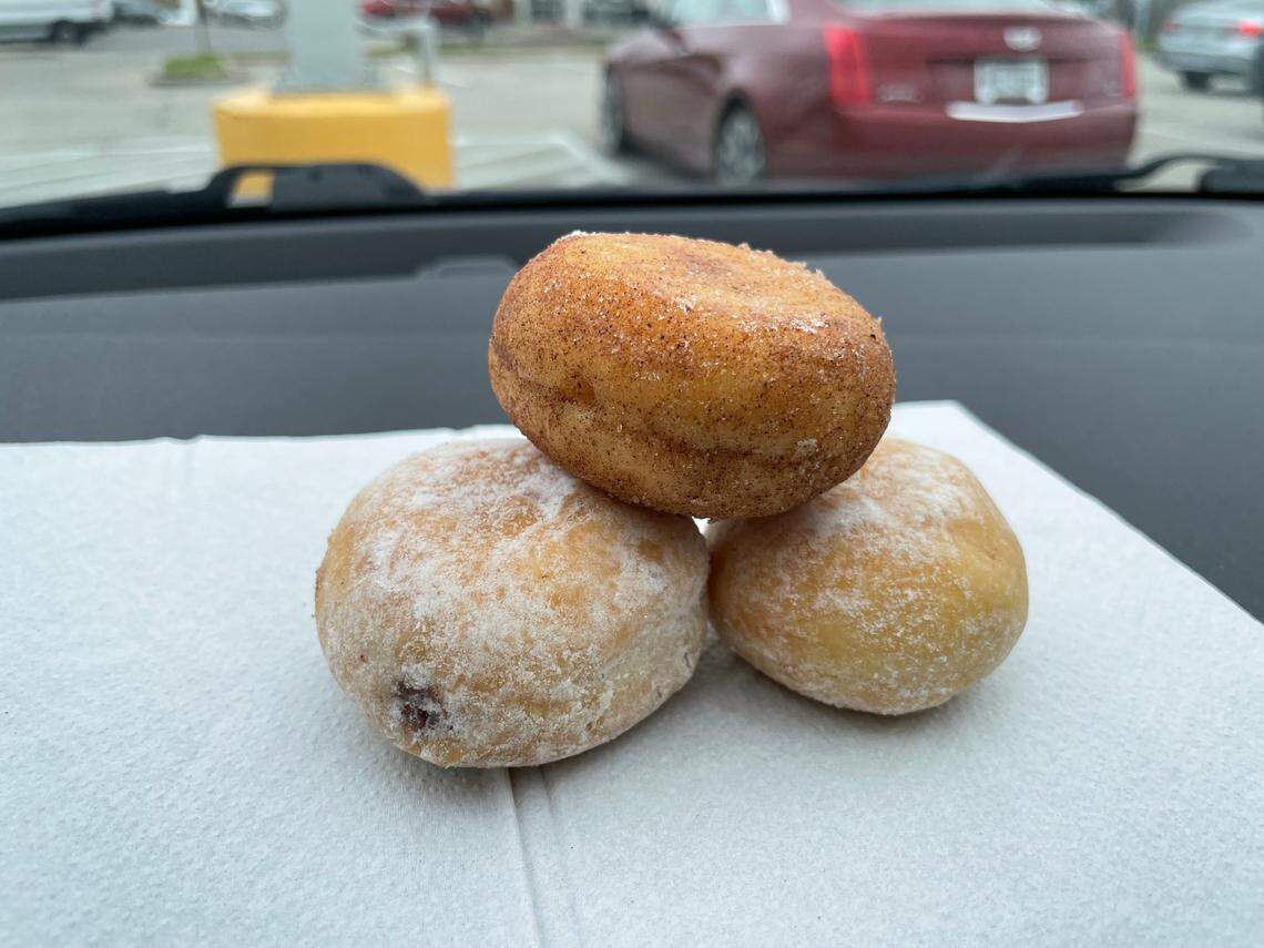 A mixed bag of McPops from CosMc’s on March 21, 2024. McPops come in three different flavors: apple cinnamon, cookie butter and hazelnut.