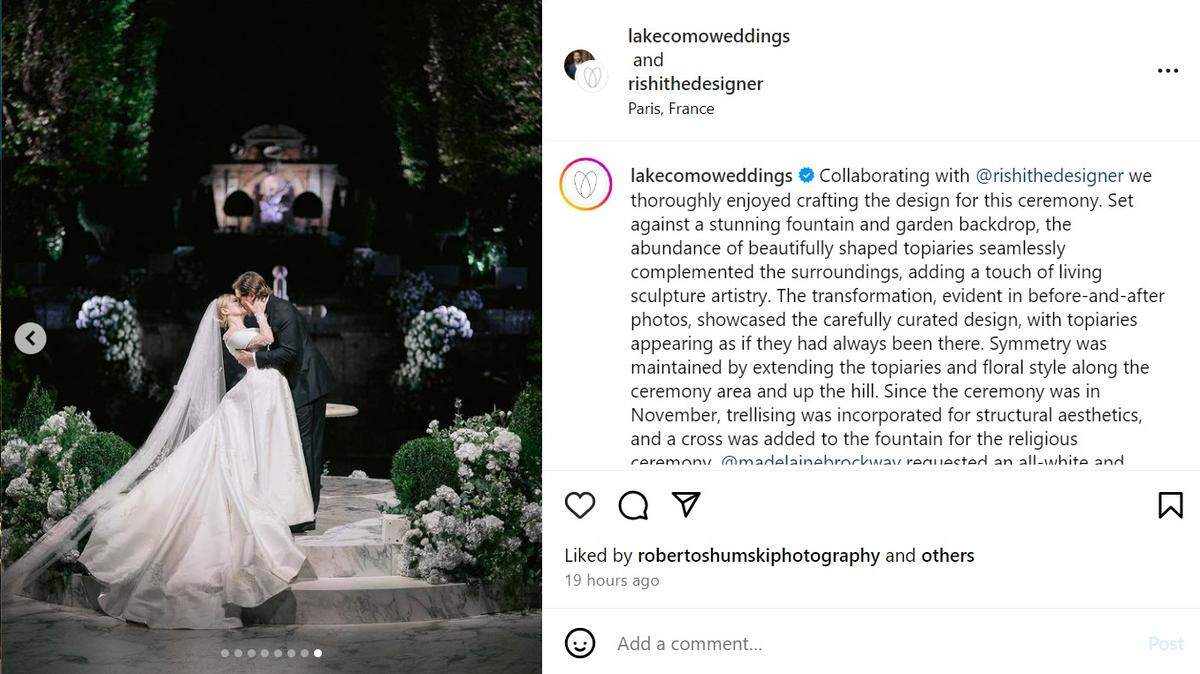 Jacob LaGrone married Madelaine Brockway in November 2023 in a lavish ceremony in Paris, France, estimated to cost $59 million. The couple live near Fort Worth, Texas.