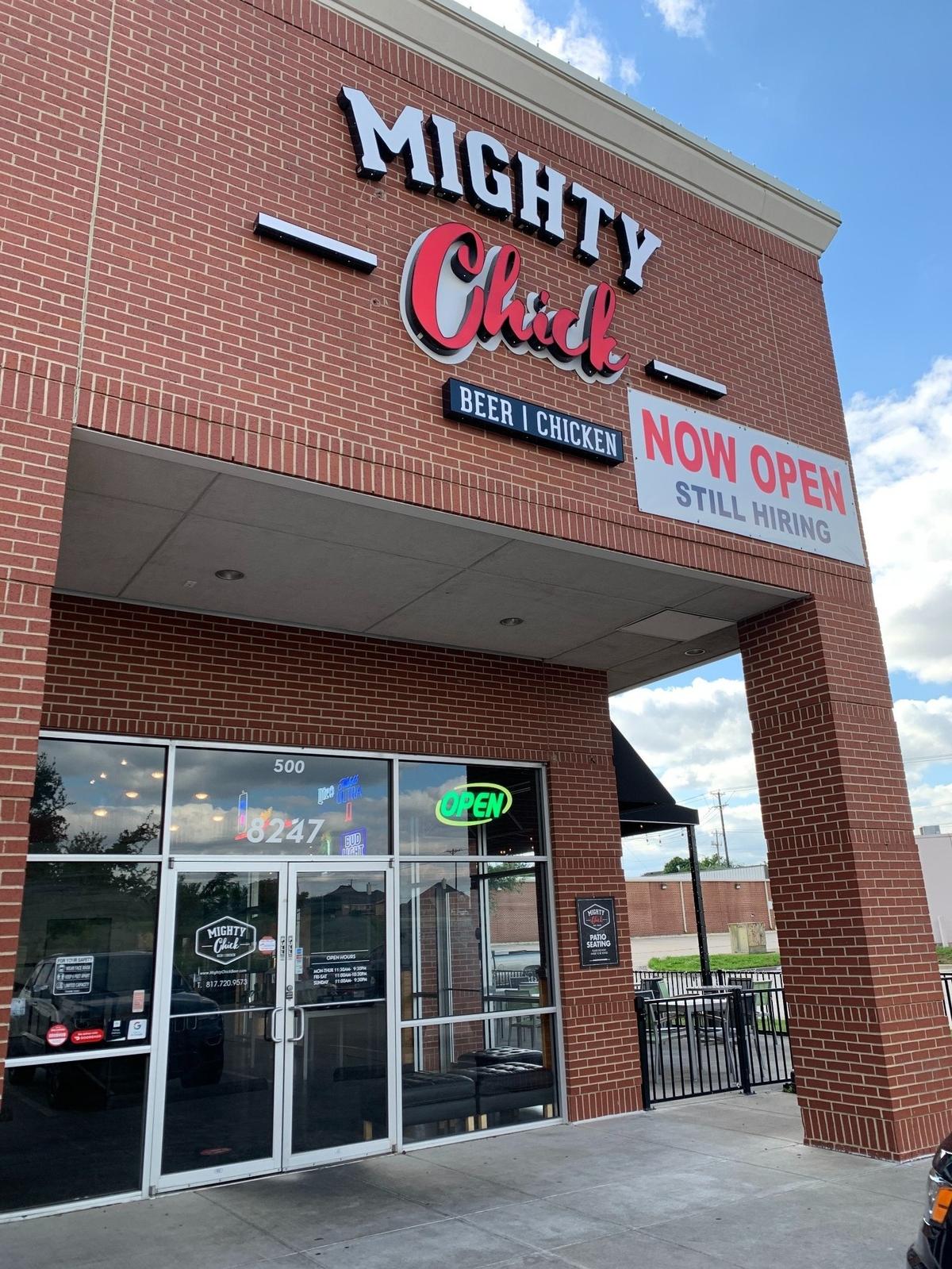 A Mighty Chick restaurant in Watauga.