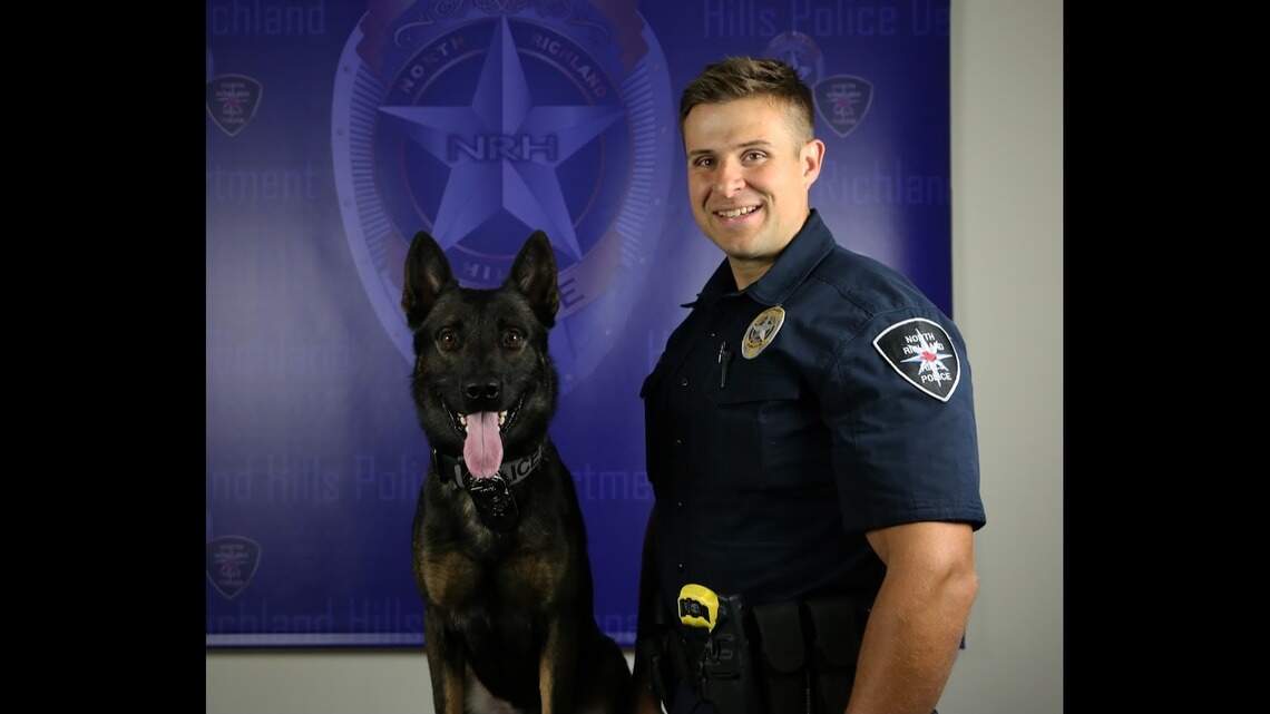 North Richland Hills police K-9 dies of cancer weeks after diagnosis