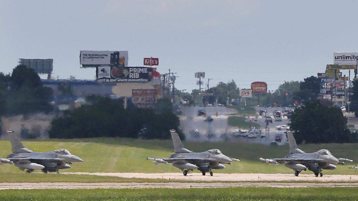 This file photo shows airplanes on the runway at the Naval Air Station Joint Reserve Base Fort Worth. The Army & Air Force Exchange Service is celebrating 130 years with special deals for members.