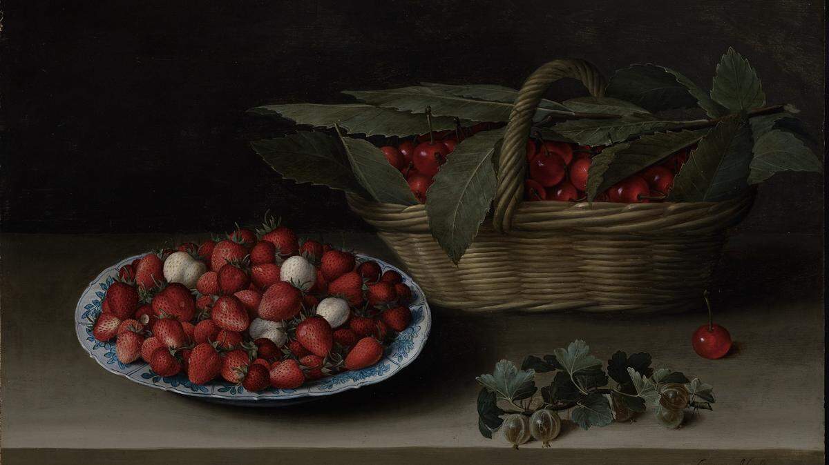 The Kimbell Art Museum in Fort Worth has acquired “Still Life with a Bowl of Strawberries, Basket of Cherries, and Branch of Gooseberries,” a 1631 painting by Louise Moillon.
