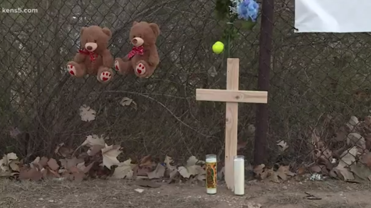 Two students at Johnson High School in San Antonio were killed in a crash outside the school on Saturday, Jan. 8.