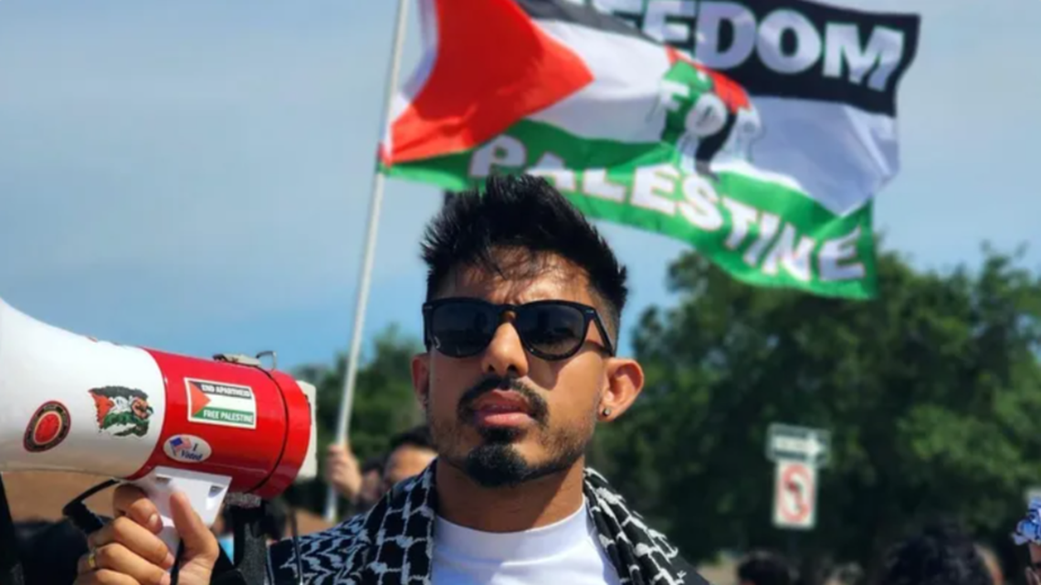 Raunaq Alam faces a charge of criminal mischief with a hate-crime enhancement after he was accused of spray-painting “(Expletive) Israel” on a church in Euless, Texas.