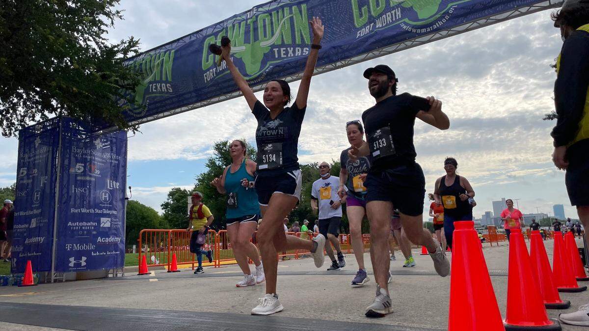 The 43rd Cowtown Marathon had a lot of changes this year— including the actual full distance marathon being offered virtual only — but racers said they didn’t feel like it was all that different.