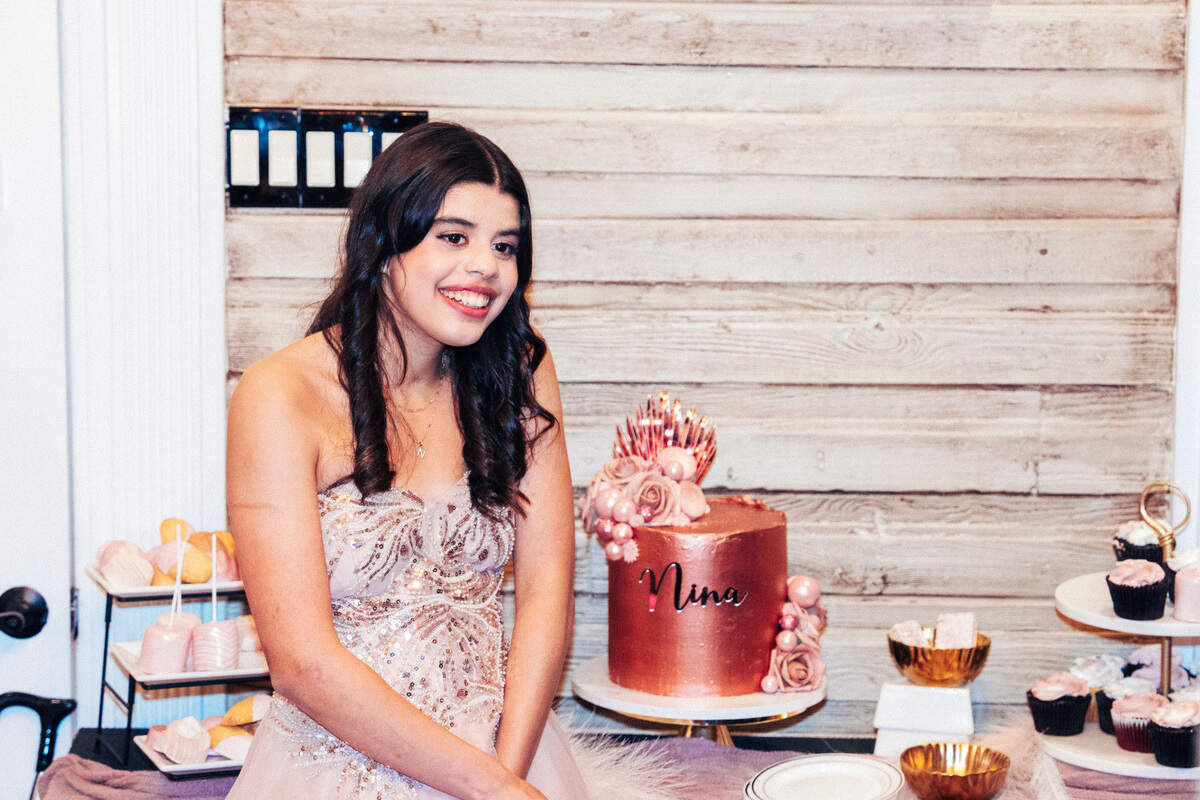 Nina had her accident one month before the family would celebrate her 15 birthday. One year later with the help of the community through donations of a venue, drinks, catering and decorations the teen was able to celebrate her quinceañera.