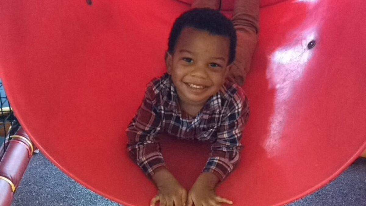 A picture of Saiden Levi Robertson posted on a GoFundMe page started two days after his death.