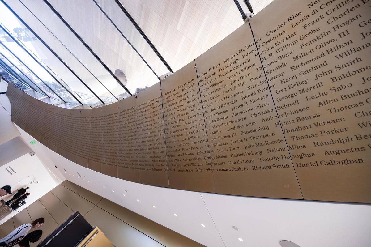 Thousands of names of those who were awarded the Medal of Honor are on display at the National Medal of Honor Museum in Arlington.