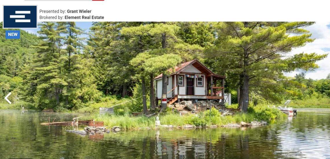 Exterior of the island