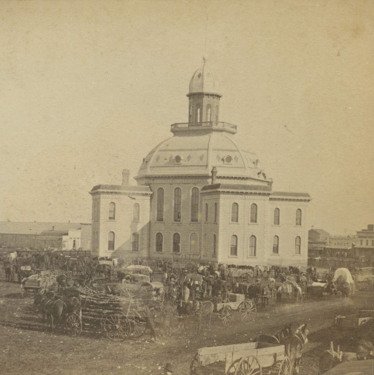 The 1877 courthouse.
