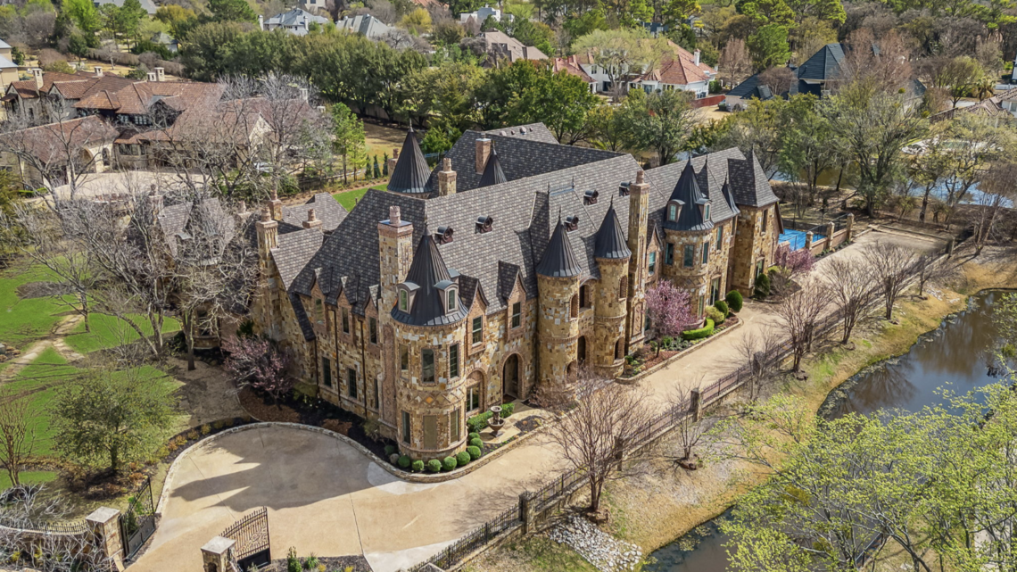 For less than $8M, you can live in this 14,000-square-foot Southlake castle. Take a look