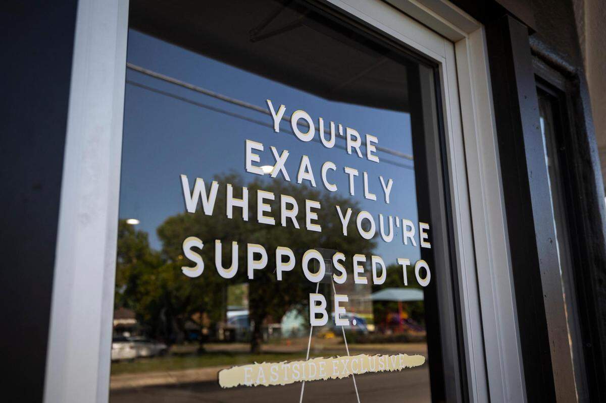 Black Coffee is one of the few coffeeshops in east Fort Worth.