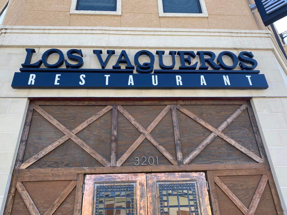 The new Los Vaqueros on South University Drive.
