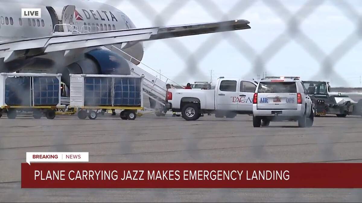 No one was injured during the emergency landing