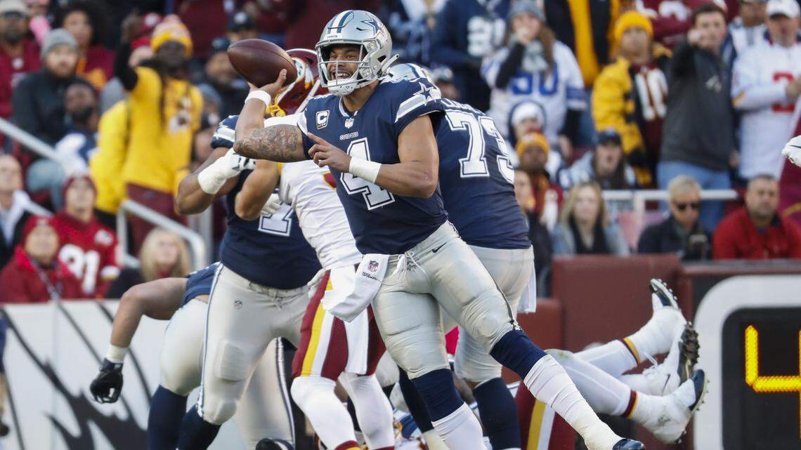 Dallas owner Jerry Jones said they can win with quarterback Dak Prescott and the addition of wide receiver Amari Cooper was about helping him not evaluating him.