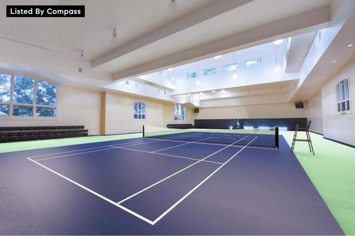 Tennis court.