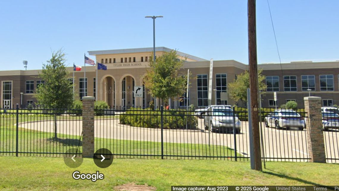Three school employees are accused of forcing a student with Down syndrome to walk for hours with his hands taped, Texas police said.