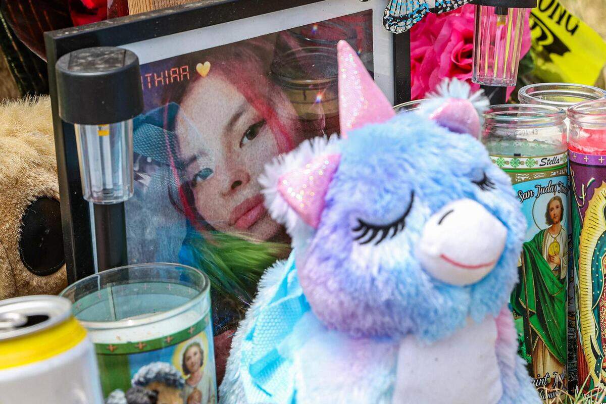 The shooting happened right after the conclusion of ComoFest, which was created to give residents a safe space to celebrate the holiday. Cynthia Santos’ memorial sits across the street from the vacant car wash property.