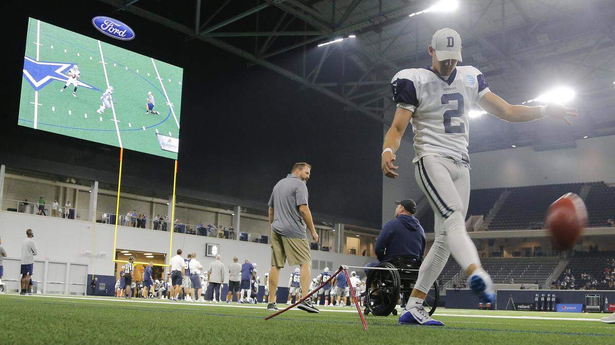 Kicker Brett Maher earned the Dallas Cowboys’ job over veteran Dan Bailey. Now he must regain the Cowboys trust after missing his only attempt in the season opener.