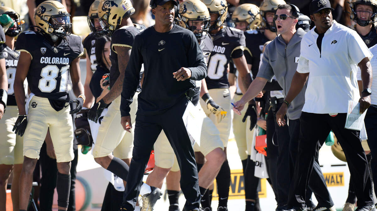 Colorado head coach Karl Dorrell’s team is projected to finish last in the Pac-12 Conference.