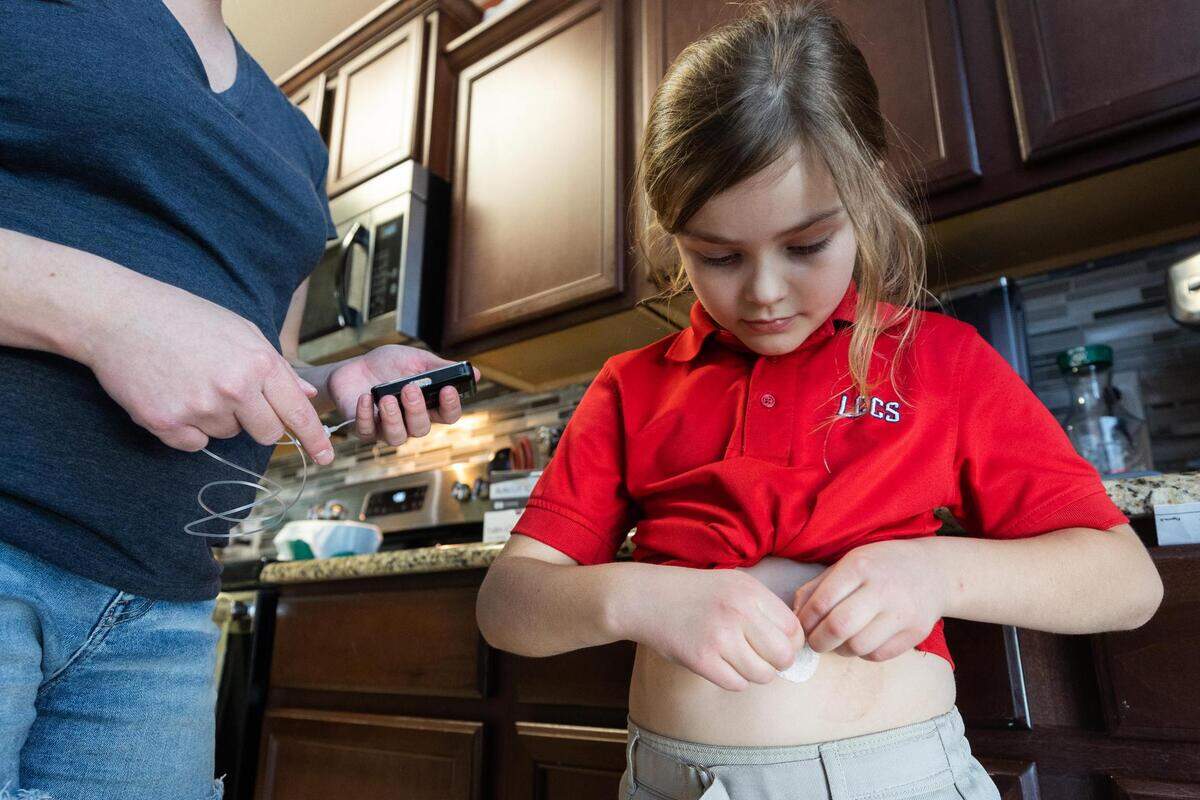 Tinsley Dyksterhouse has quickly learned how to help manage her care after being diagnosed with Type I Diabetes last year.