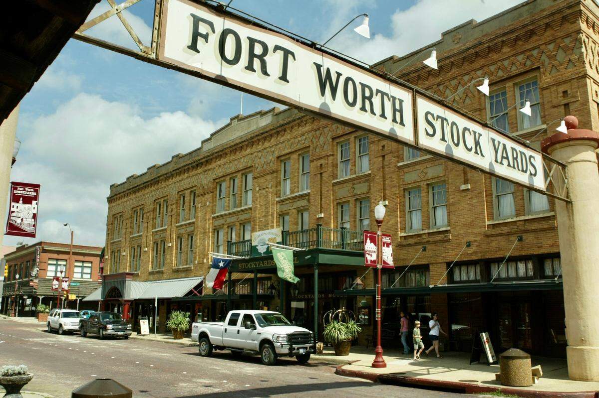 The Stockyards Hotel in Fort Worth on Friday, June 29, 2007. The hotel was celebrating its 100th anniversary.