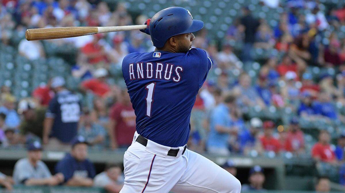 Elvis Andrus started hot last season before his arm was broken only two weeks into the campaign. He looks like he could be ready to take off again Thursday.