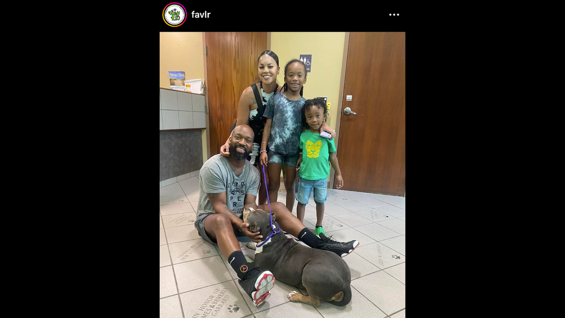 A dog named Jill was reunited with her Texas family years after going missing.