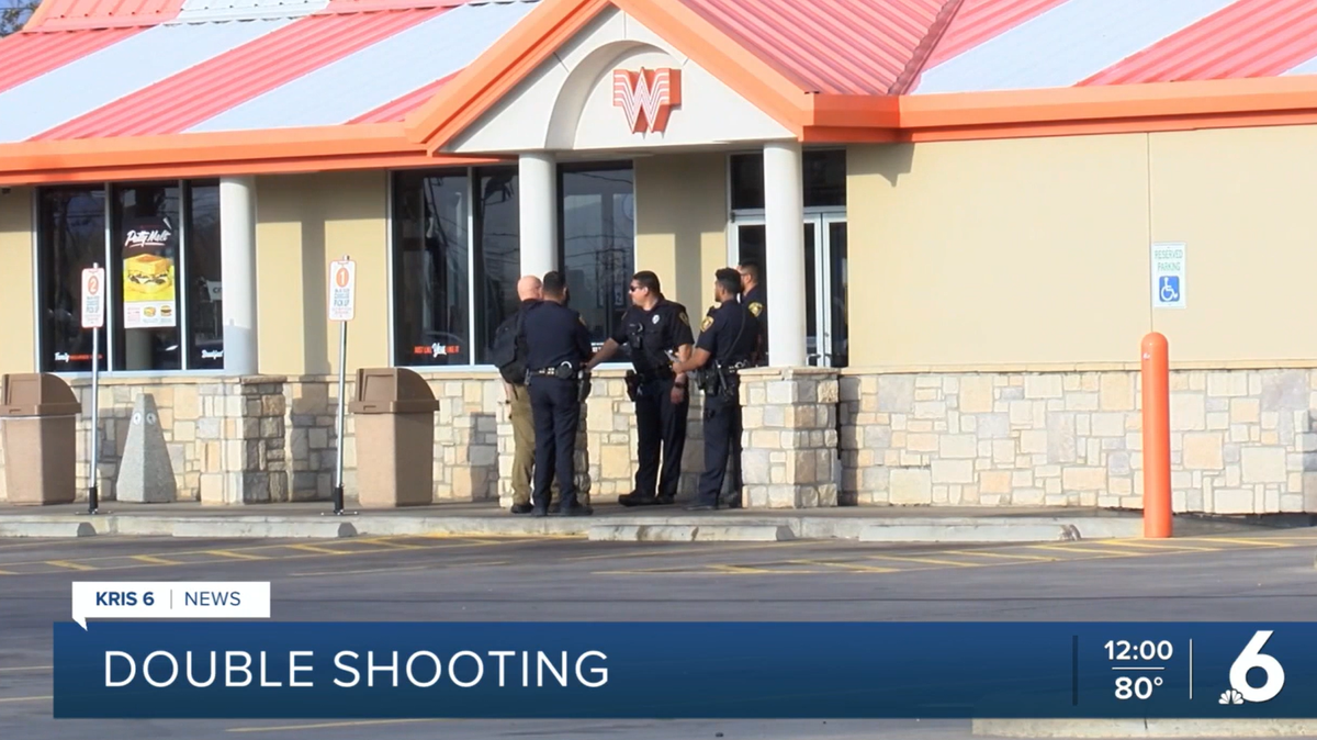 A man shot his partner before also shooting himself at Whataburger, police said.