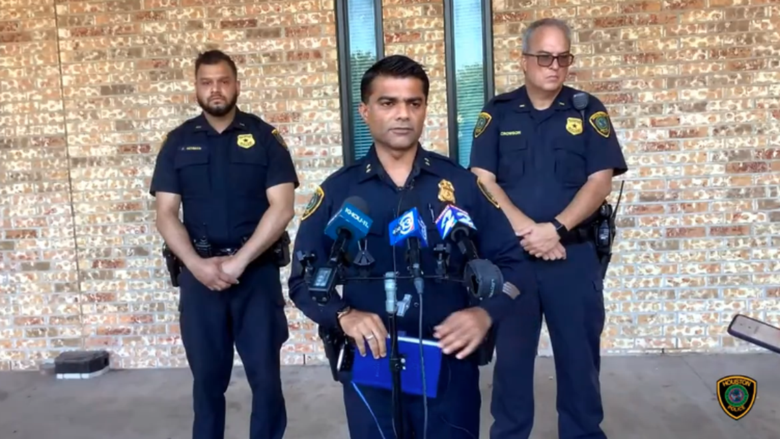 Houston assistant police chief Yasar Bashir said a 3-month-old child died after being left in a hot car.