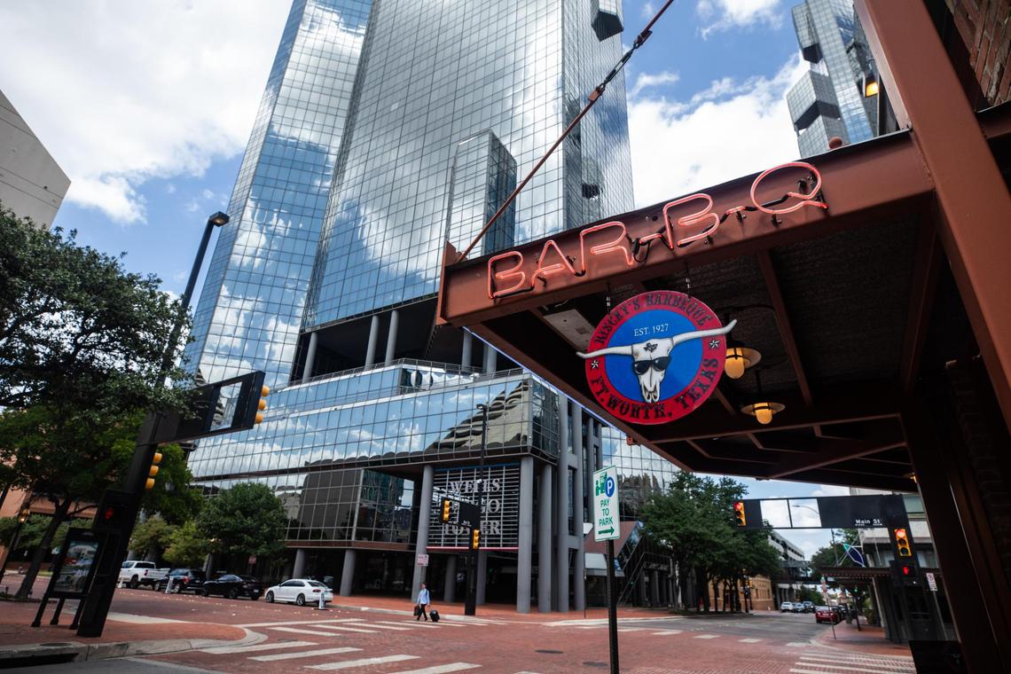 Riscky’s BBQ in downtown Fort Worth on Monday, July 29, 2024.