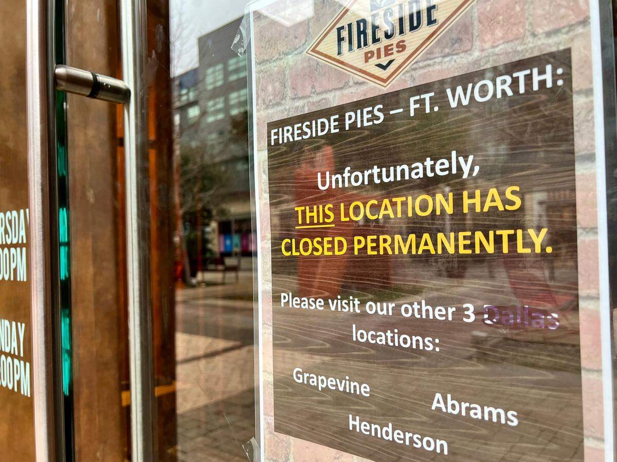 Fireside Pies was open in Crockett Row 12 years under two names.