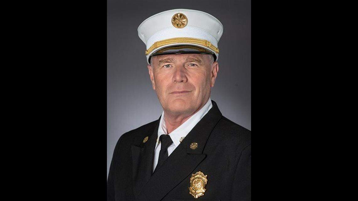 Jim Davis, the chief of the Fort Worth Fire Department, was placed on administrative leave Tuesday, officials said.