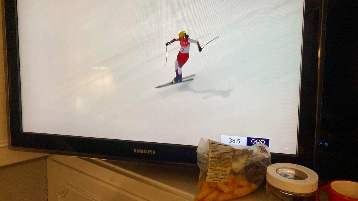 Watching 24 straight hours of the Winter Olympics required a disturbing amount of junk food and, of course, coffee.