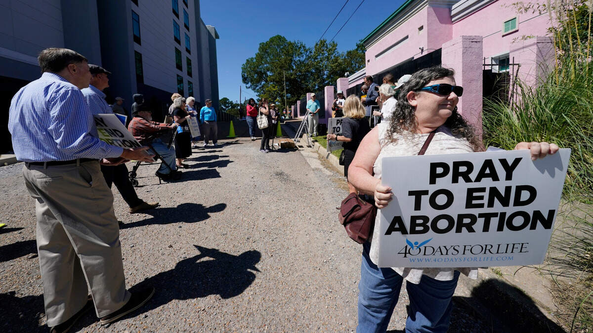 The Supreme Court is scheduled to announce a ruling on Dobbs v. Jackson, which could potentially make abortion illegal in many states.
