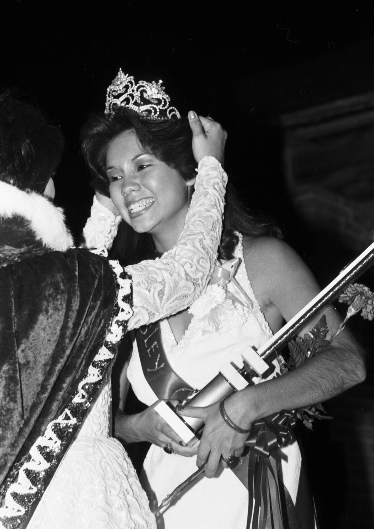 Sept. 17, 1979: Kathy Rioas, 16, was crowned Miss Diez y Seis de Septiembre. She is the daughter of Paul and Connie Riojas.