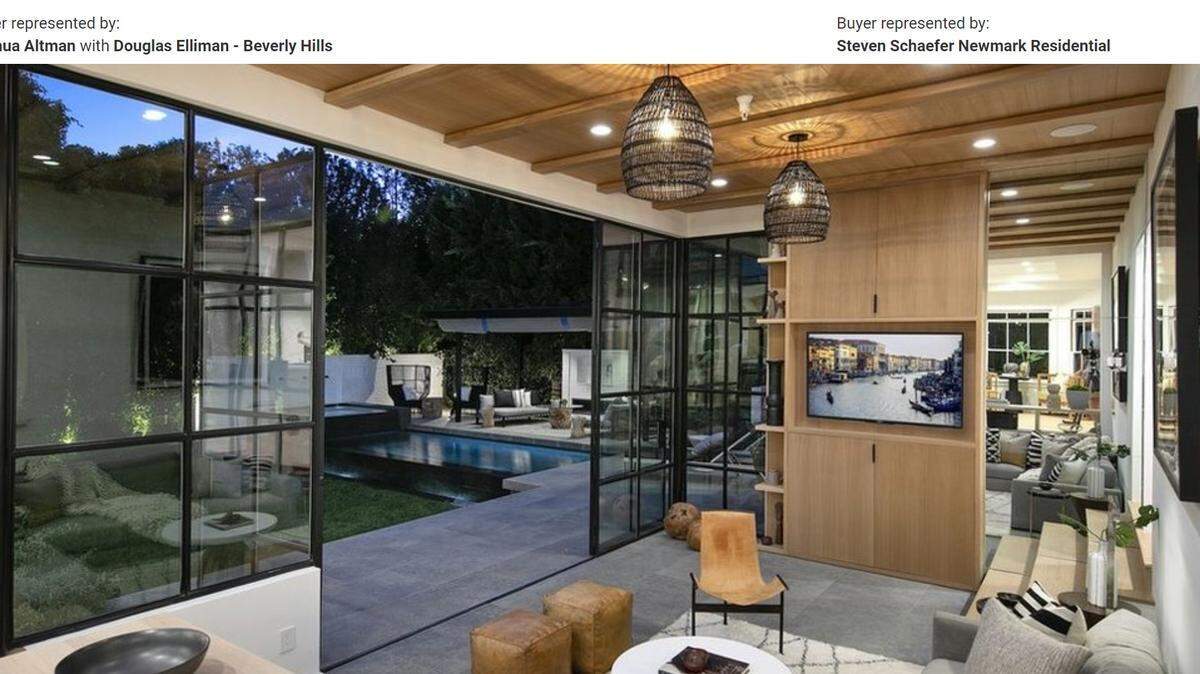 The singer/songwriter bought the Beverly Hills estate only two years ago.