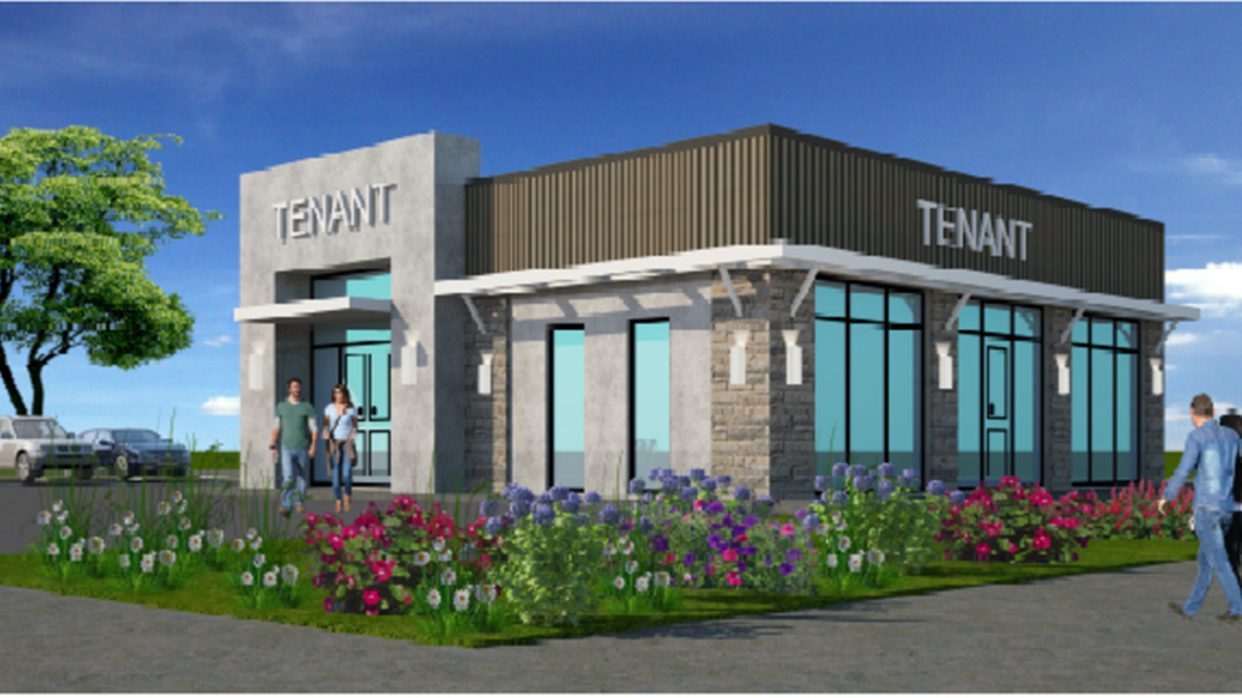 An auto repair shop is being converted into a retail space in Euless.