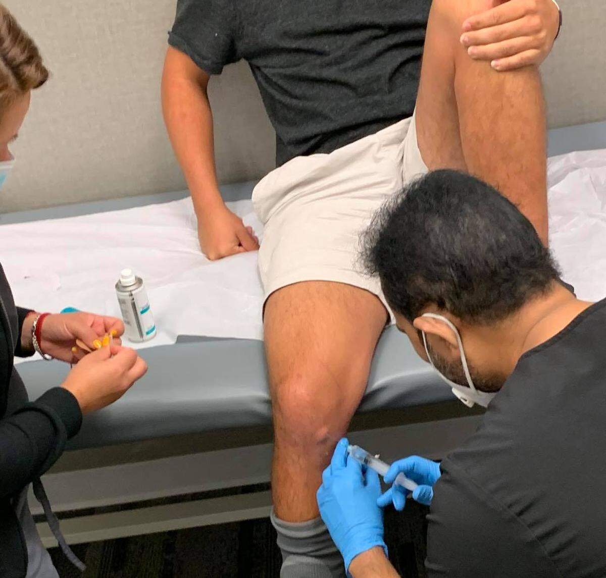 Aledo senior QB Ethan McBrayer used stem cells to get back to the field just nine weeks after tearing his right ACL.