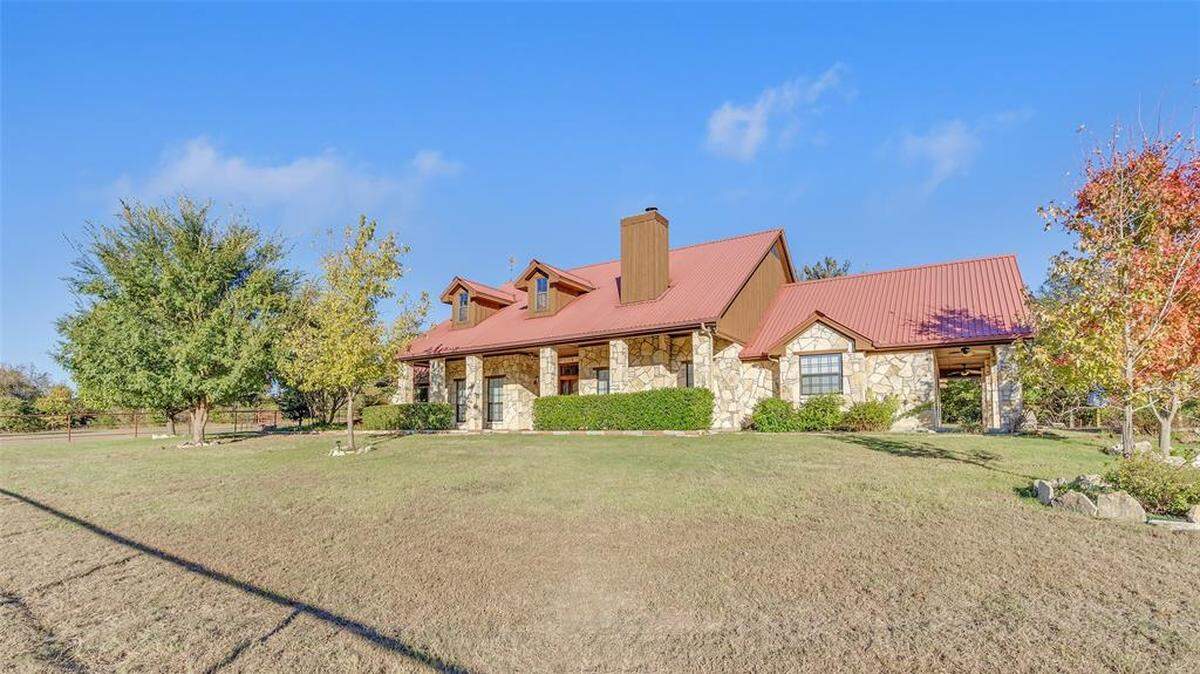 The home at 7533 Red Bud Lane is priced $550,000.