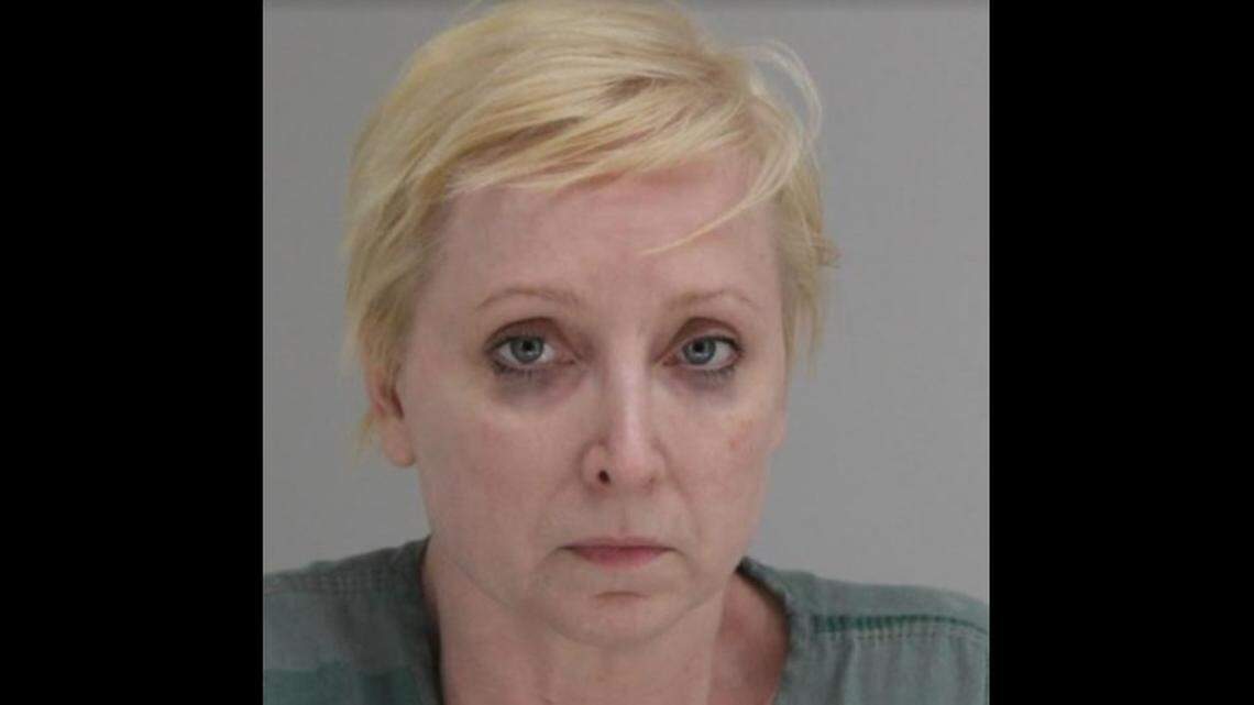 Mary Harrison, 47, of Dallas is accused of fatally shooting her husband, Dexter.
