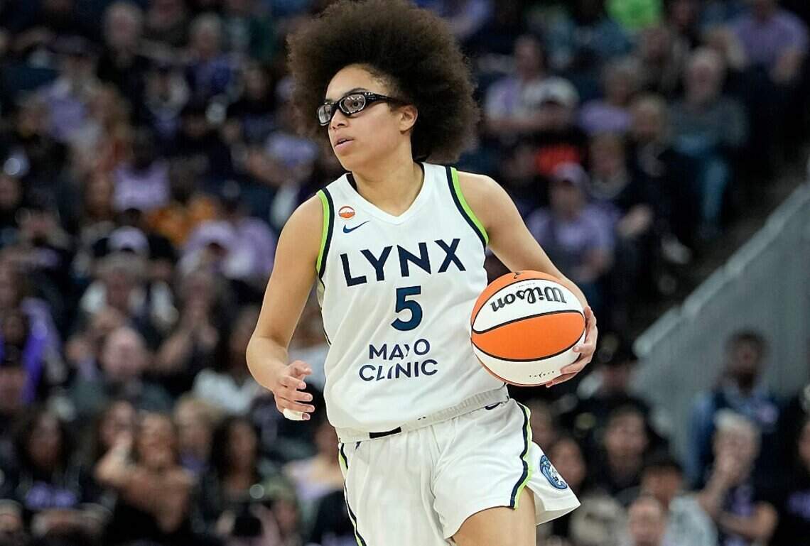 Olivia Miles says ‘I’m just grateful to be back in Dallas’ ahead of Wings game