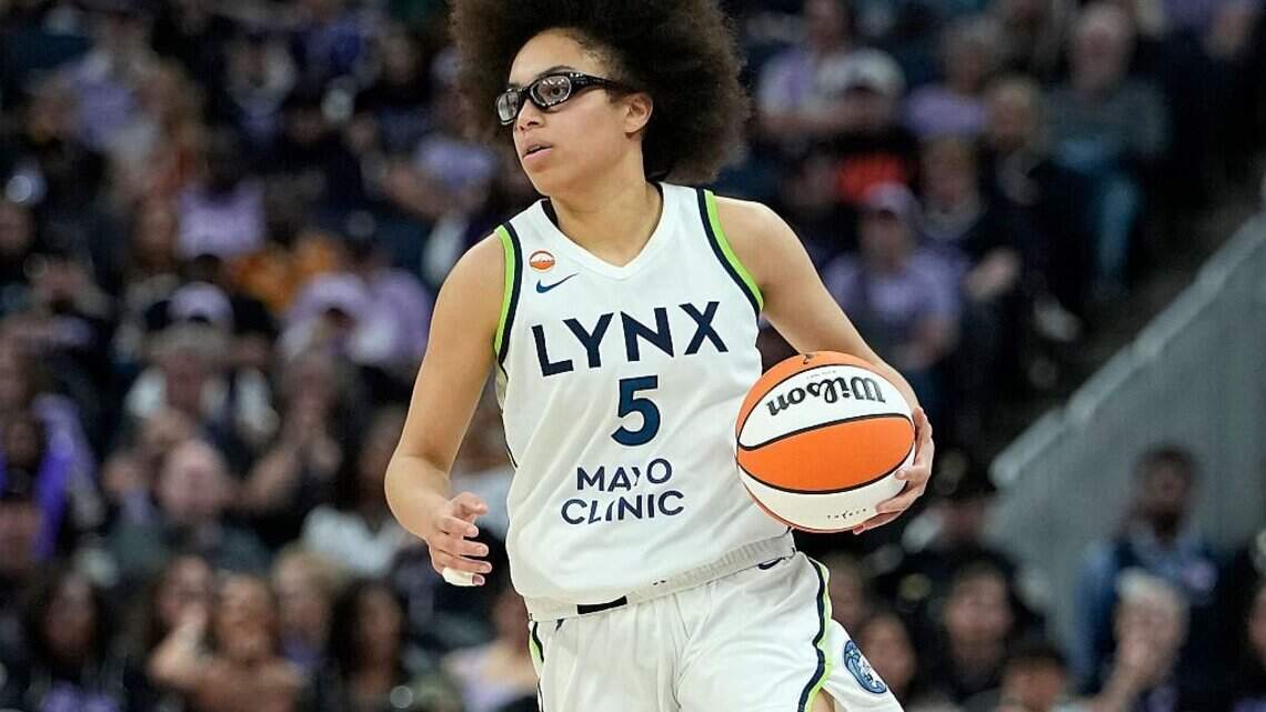 Olivia Miles says ‘I’m just grateful to be back in Dallas’ ahead of Wings game